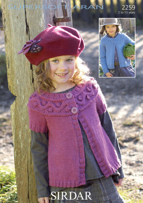 Cardigans in Sirdar Supersoft Aran - 2259 - Downloadable PDF