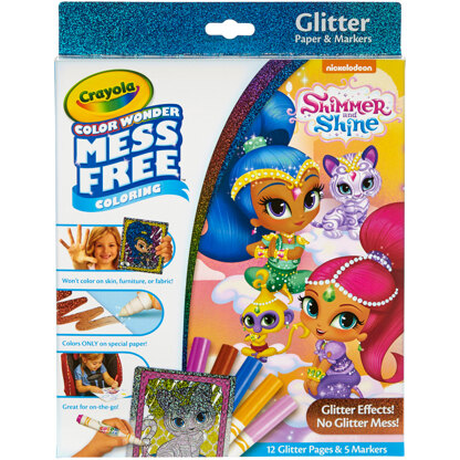 Crayola Color Wonder Glitter Set - Shimmer & Shine