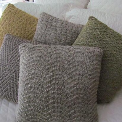 Chevron Study Pillow Collection #4