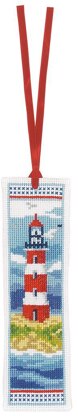 Vervaco Bookmark Kit Lighthouses Set Of 2 Cross Stitch Kit - 6 x 20 cm / 2.4in x 8in