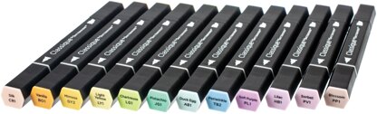 Spectrum Noir Classique 12 Pens - Pastel
