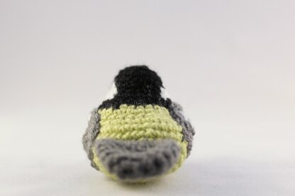 Coal Tit Amigurumi Pattern