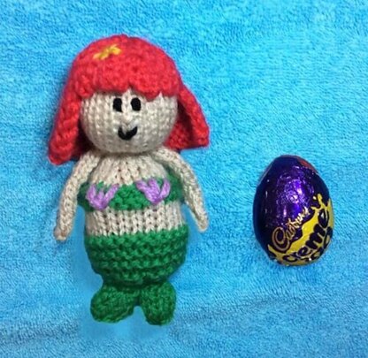 Ariel The Little Mermaid Creme Egg Choc Cover