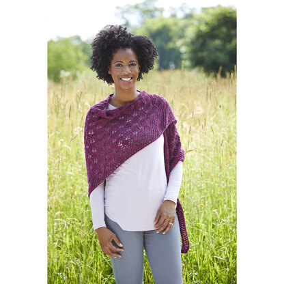 947 - Allspice - Shawl Knitting Pattern for Women in Valley Yarns Charlemont by Valley Yarns