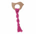 Trimits Macrame Wooden Craft Shapes for Hanging Decorations and Baby Accessories - Bird