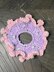 Pearl Plush Crochet Scrunchies
