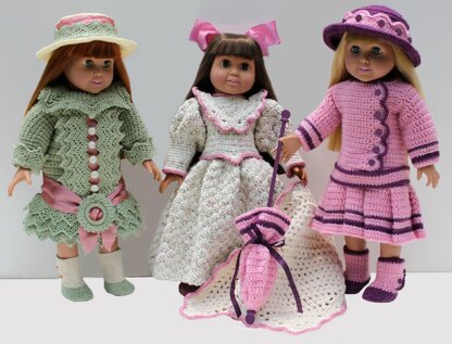 Victorian Wardrobe for 18 inch Dolls
