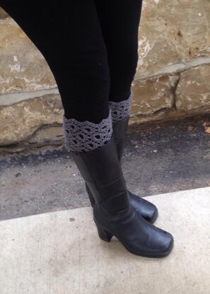 Old English Lace Boot Cuffs
