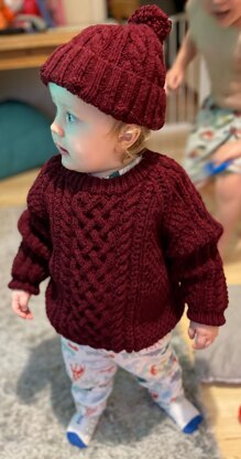 Baby Aran Sweater