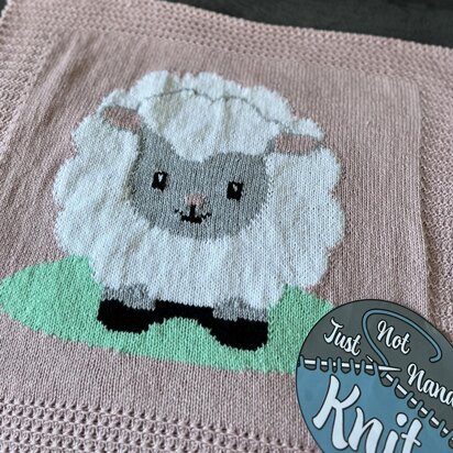 Lamb Baby Blanket