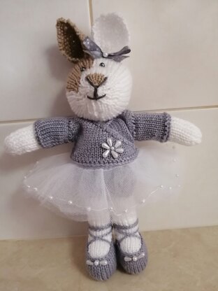 Silver Ballerina Bunny!