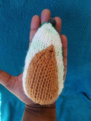 Knitted Avocado