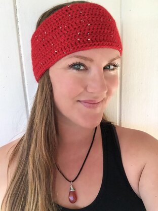 Sparkle Motion Crochet Headband