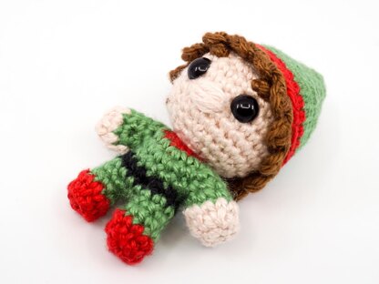 Mini Noso Christmas Elf Crochet Pattern