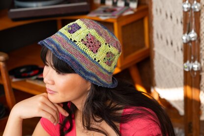 Funkytown Hat in Berroco Summer Sesame - Downloadable PDF