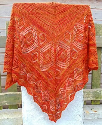 Hydref Shawl