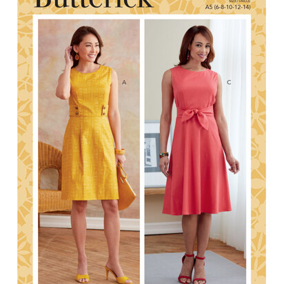 Butterick Misses' Dress B6676 - Sewing Pattern