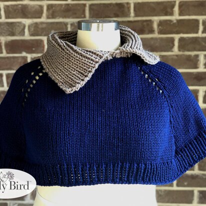 Shoulder Hug Capelet -- Leap Day Mystery Make-Along Knitting 2020