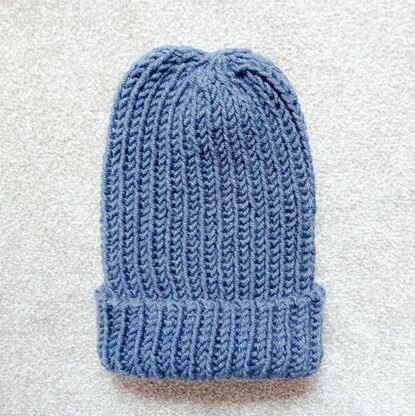 Double Denim Beanie