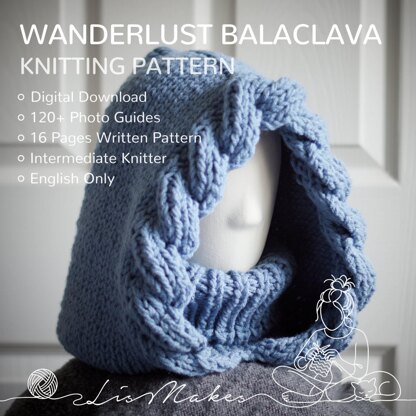 Wanderlust Balaclava Hood