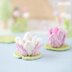 Amigurumi Flower Crochet Pattern Water Lily Lotus Flower Amigurumi Pattern Tutorial PDF File Keychain Beginner Friendly Handmade DIY Digital by AradiyaToys (Olka Novytska)