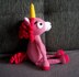 Crochet Pattern Long Legged Pink Unicorn Fluffy!