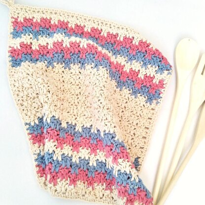 Cotton Candy Dishcloth