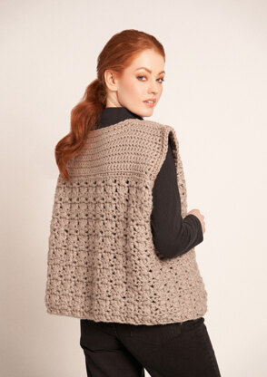 Josephine Waistcoat in Rowan Big Wool - RTP003-0008-DEP - Downloadable PDF