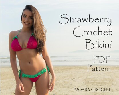 Strawberry Crochet Bikini