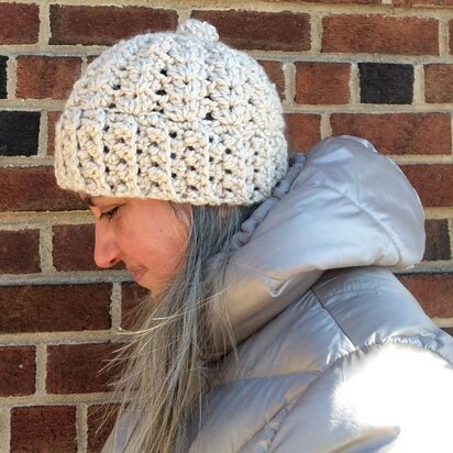 Chunky Double V-Stitch Hat