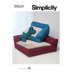 Simplicity Pet Beds and Stuffed Pillow Toy S9524 - Paper Pattern, Size OS (One Size Only)