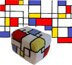 Mondrian Cuboid Tea Cozy