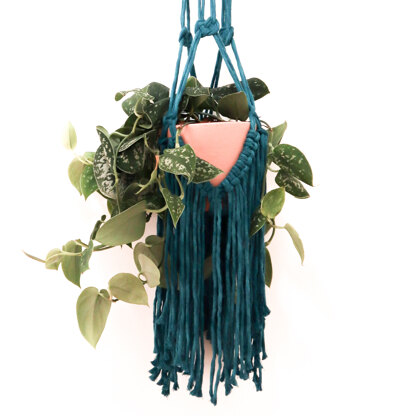 Stitch Happy Deluxe Peacock Plant Hang Macrame Kit