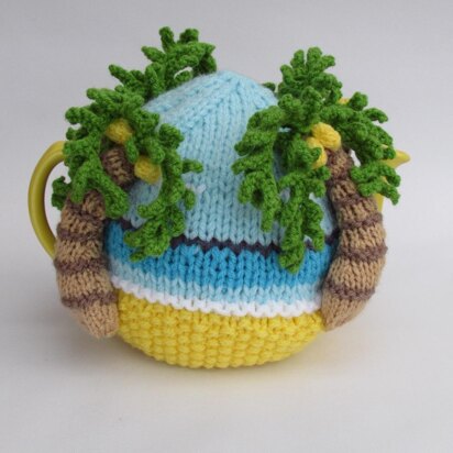 Palm Tree Beach Tea Cosy