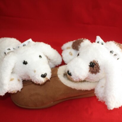 Sleepy Puppies- Neddy and Noddy - knitting pattern