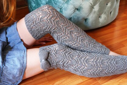 "Lace For Days" Leg Warmers