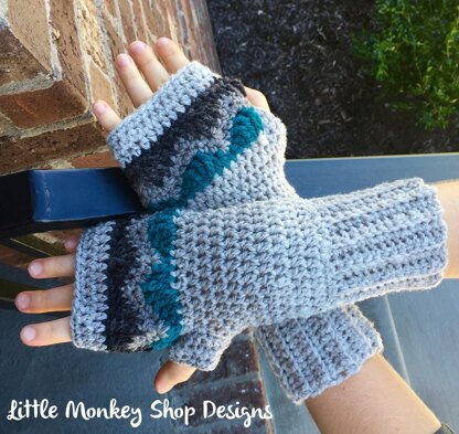 Alpine Fingerless Gloves