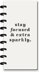 Happy Planner Half Sheet Notebook 9.5"X4.62" 60/Pkg - Glam Girl