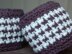 Houndstooth Boot Cuffs ~ Reversible