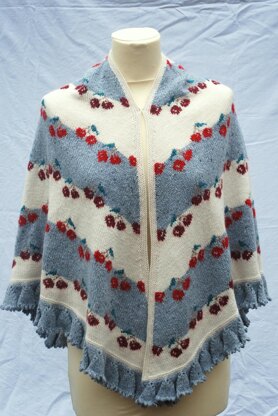 Cherry Shawl