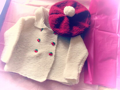 Water Babies Coat, Breton, Guernsey & Beret in Debbie Bliss - DB311 - Downloadable PDF