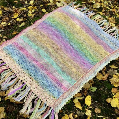 The Burrow Blanket - knitting pattern