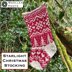Starlight Christmas Stocking