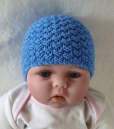 Cody - Prem baby moss stitch beanie