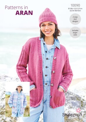 Cardigans in Stylecraft Grace & Impressions - Downloadable PDF