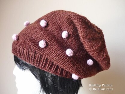 Slouchy Bobbles Hat