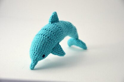 Dolphin Crochet Pattern, Dolphin Amigurumi Pattern