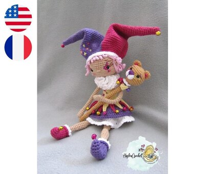 Lelia the jester doll