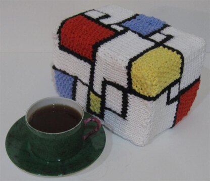 Mondrian Cuboid Tea Cozy