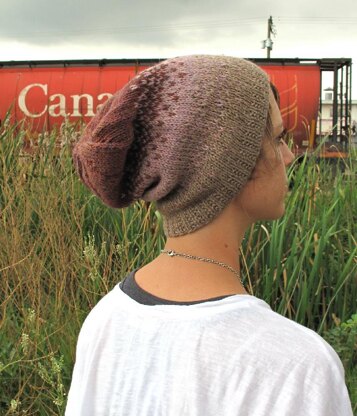 Ombré Slouchy Hat